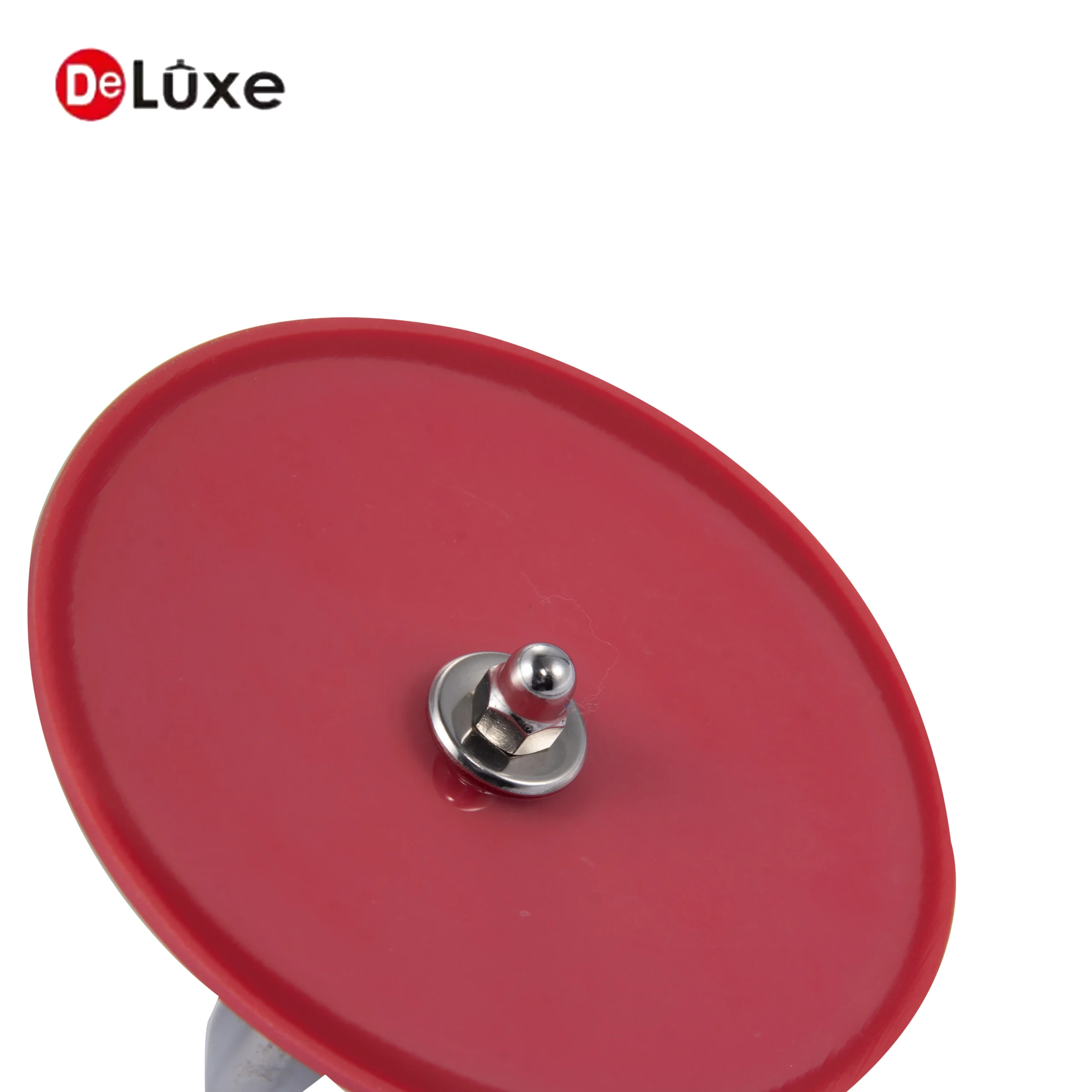 Single tempered glass lid with full red silicone sealing ring for stainless steel cooking pots