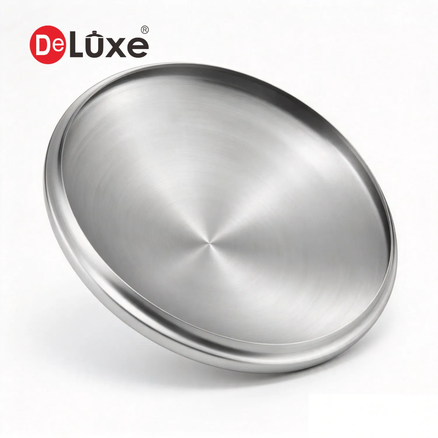 Deluxe 0.8cm 304 stainless steel lid of wok
