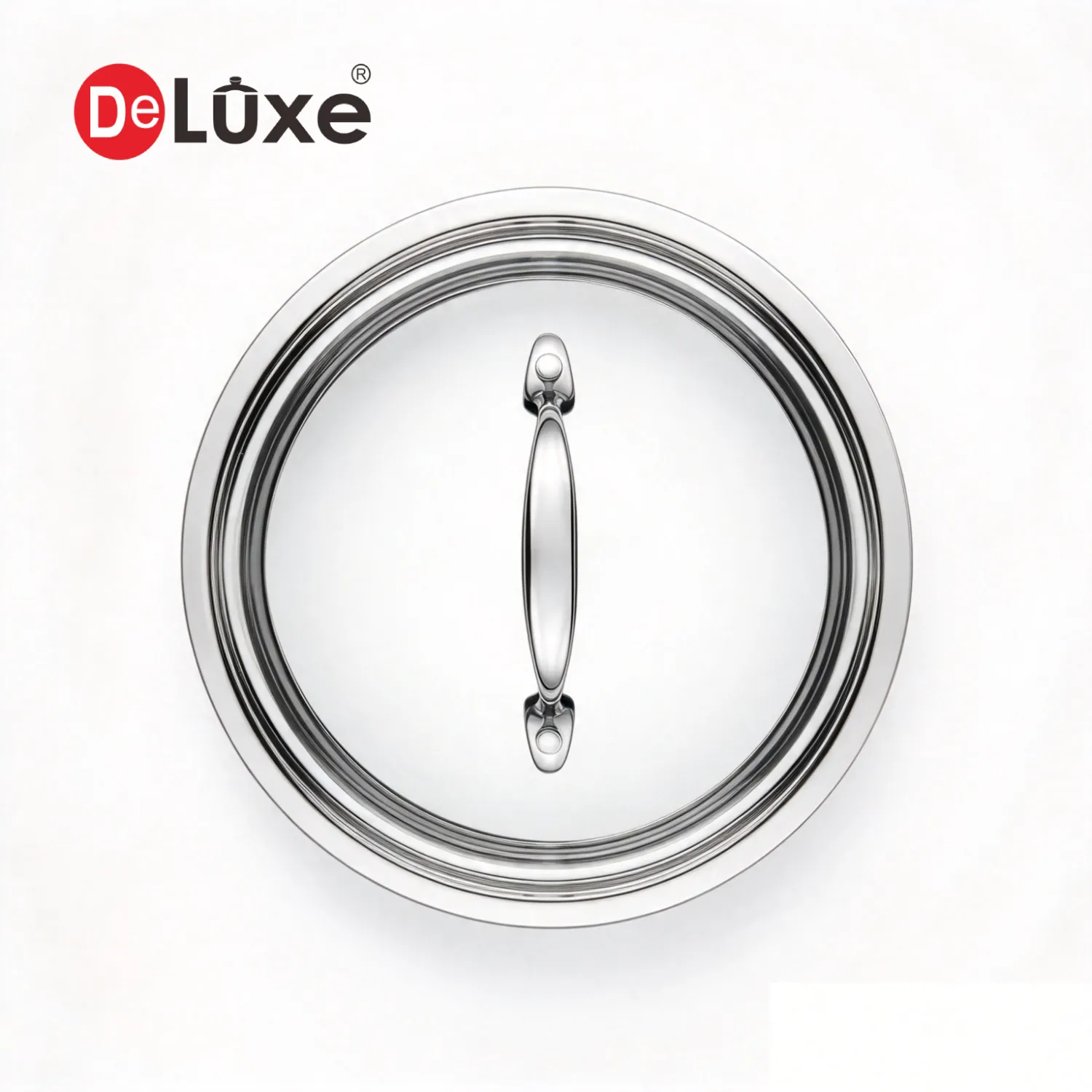 Deluxe 304 Stainless Steel Lid of Saucepan